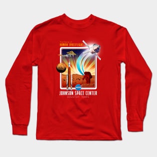 NASA Artemis / Orion / SLS / Mars Exploration Retro Design Long Sleeve T-Shirt